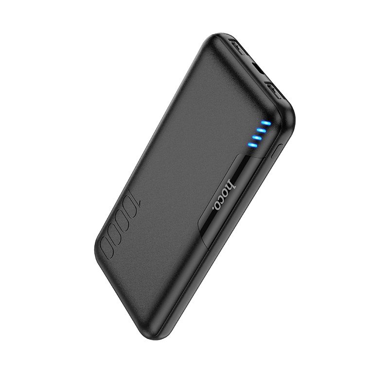 Аккумулятор внешний универсальный Hoco J82-10000 mAh Easylink Power Bank (2USB: 5V/2A) Черный