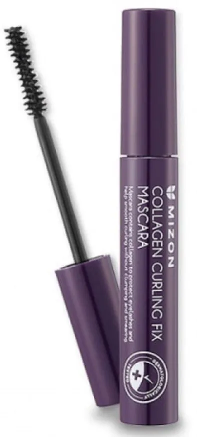 MIZON COLLAGEN CURLING MASCARA Тушь