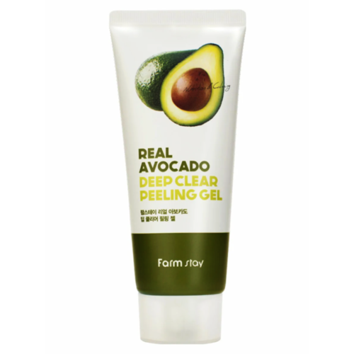 FarmStay Гель отшелушивающий с экстрактом авокадо - Real avocado deep clear peeling gel, 100мл