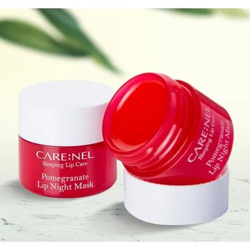 Care:Nel Маска ночная для губ с гранатом - Pomegranate lip night mask, 5г