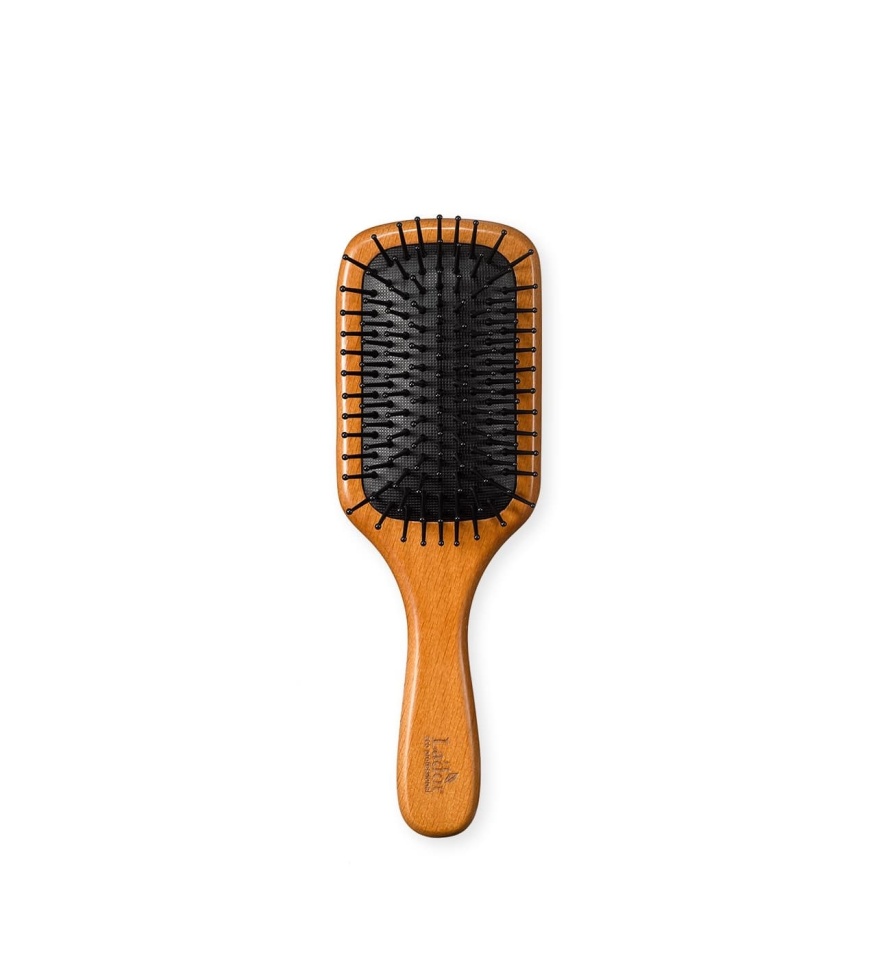 La'dor MIDDLE WOODEN PADDLE BRUSH Деревянная расчёска для волос