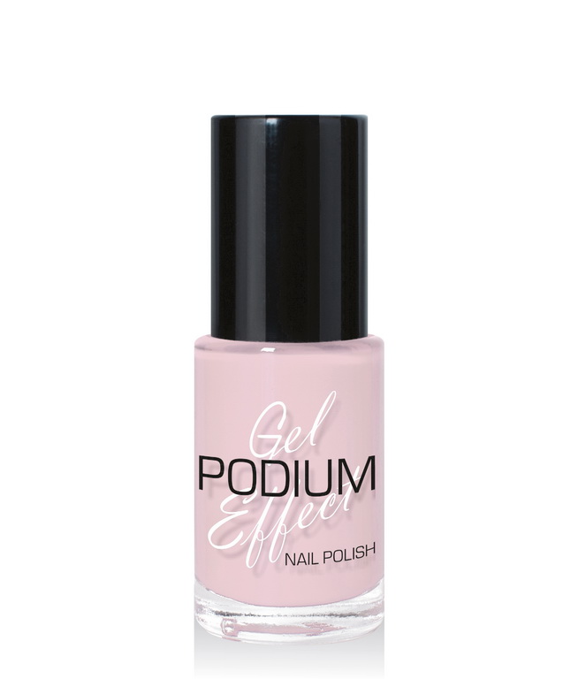 Лак для ногтей PODIUM Gel Effect тон 102 нежный розовый 10мл