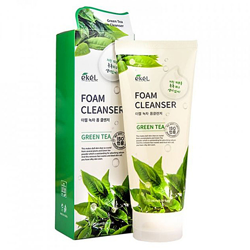 EKEL Foam Cleanser Green Tea Пенка для умывания с экстрактом зеленого чая 180 мл