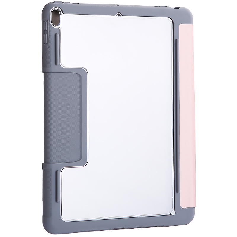 Чехол-подставка Mutural Folio Case Elegant series для iPad Air 3 (10,5") 2019г./ iPad Pro (10.5") кожаный (MT-P-010504) Роз.зол