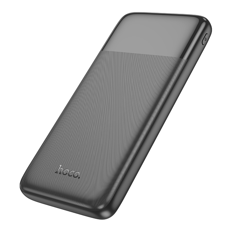 Аккумулятор внешний универсальный Hoco J121 10000 mAh power bank 22.5W (2USB:5V-2.0A) Черный