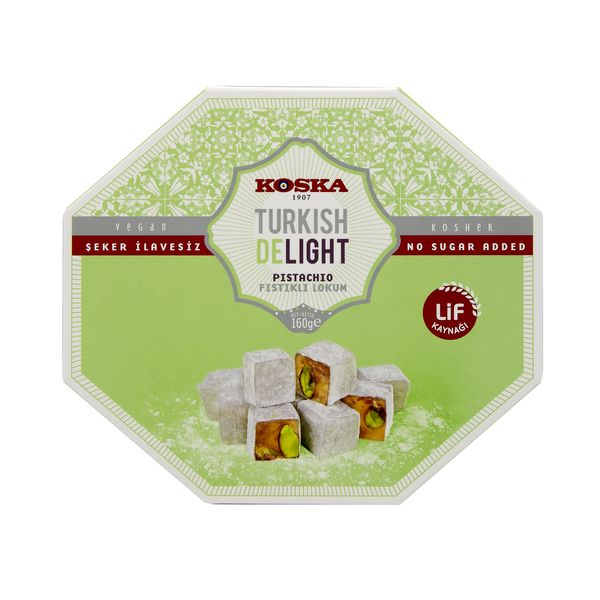 Рахат-лукум с фисташками без сахара (Turkish Delight) Koska | Коска 160г