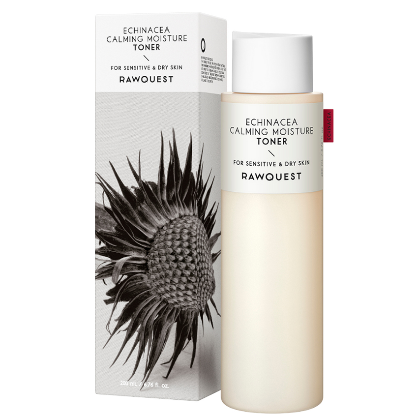 RAWQUEST ECHINACEA CALMING MOISTURE TONER Увлажняющий тонер с экстрактом эхинацеи