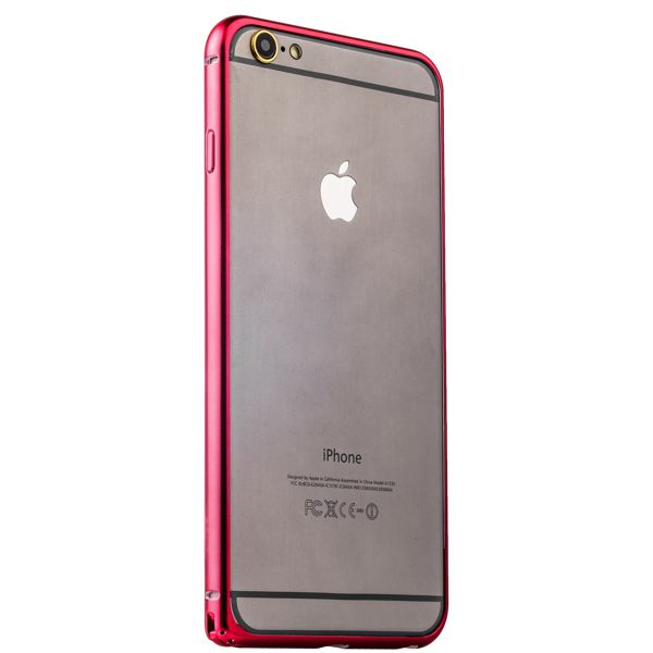 Бампер металлический iBacks Colorful Essence Aluminum Bumper для iPhone 6s Plus/ 6 Plus (5.5) (ip60091) Red