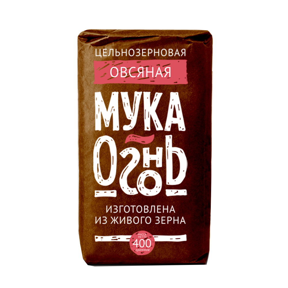 Мука-огонь, овсяная Образ жизни 400 г