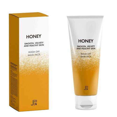 J:on Маска для лица «мед» - Honey wash off mask pack, 50г