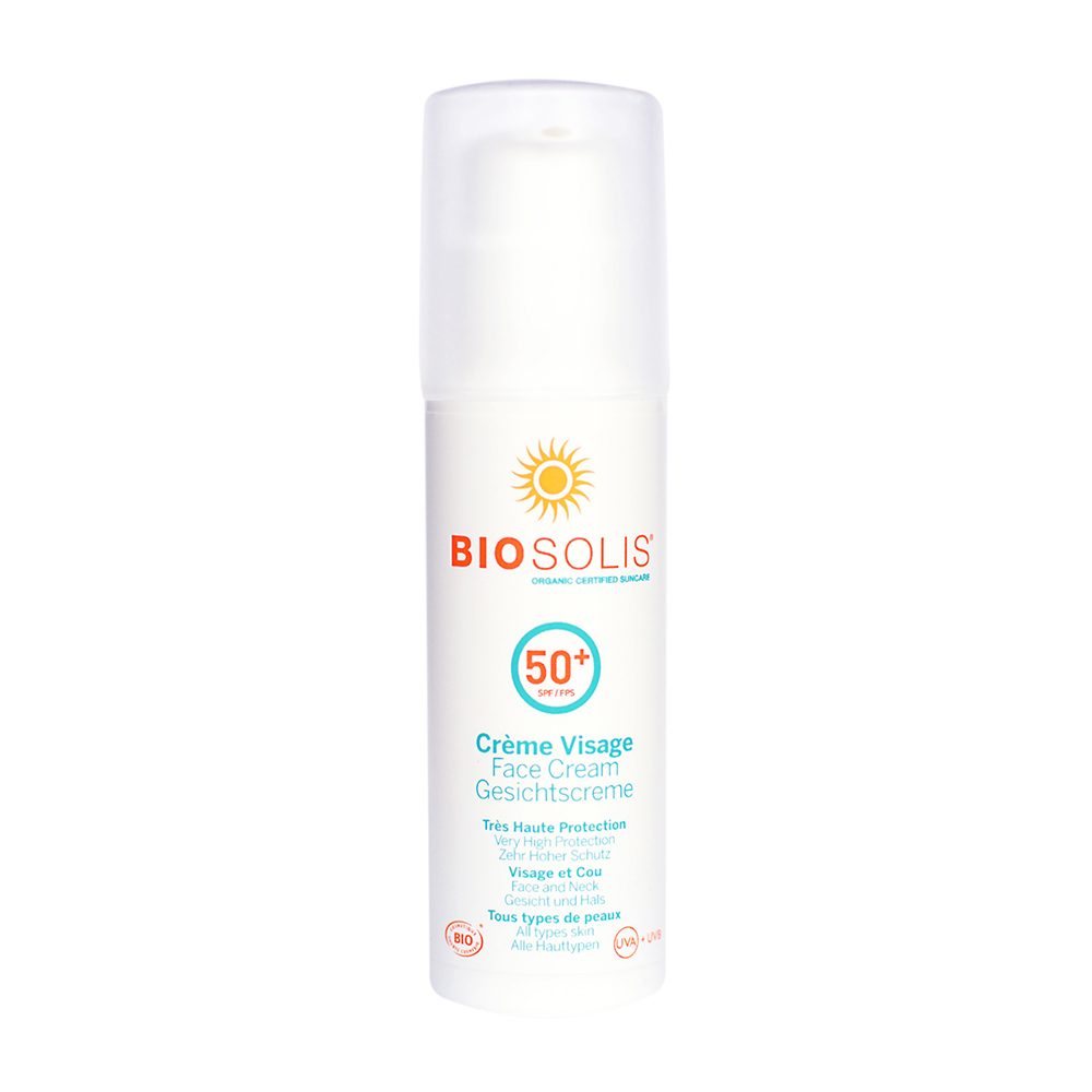 Крем солнцезащитный для лица SPF 50+ BIOSOLIS 50 г