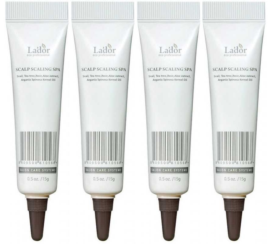 La'dor Scalp Scaling Spa Пилинг для кожи головы 4*15г