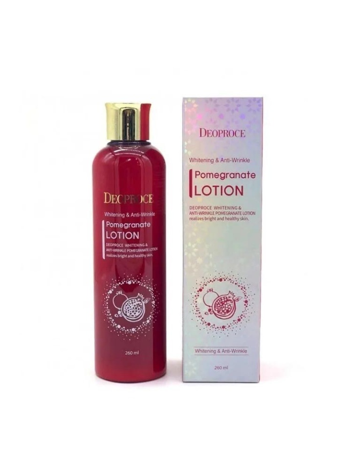 DEOPROCE ANTI-WRINKLE POMEGRANATE LOTION Антивозрастной лосьон для лица с с экстрактом граната