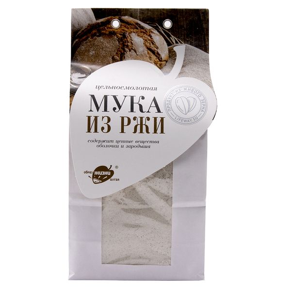 Ржаная мука (rye flour) LifeWay | Образ Жизни 500г