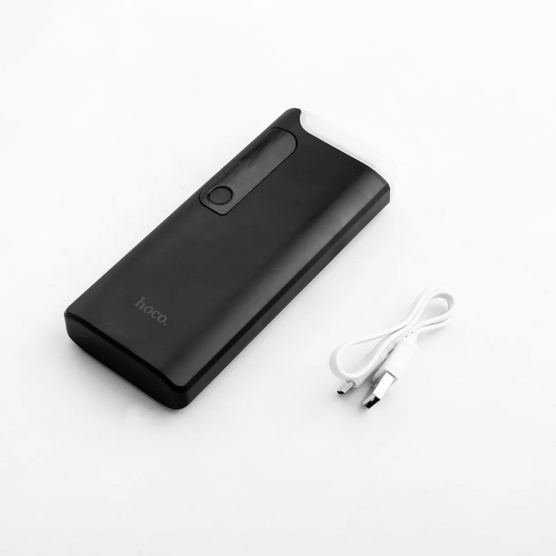 Аккумулятор внешний универсальный Hoco B27-15000 mAh Pusi Power Bank (2USB: 5V-2.0A) Черный