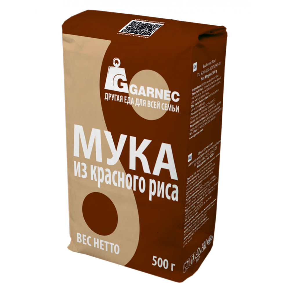 Мука из красного риса Гарнец 500 г