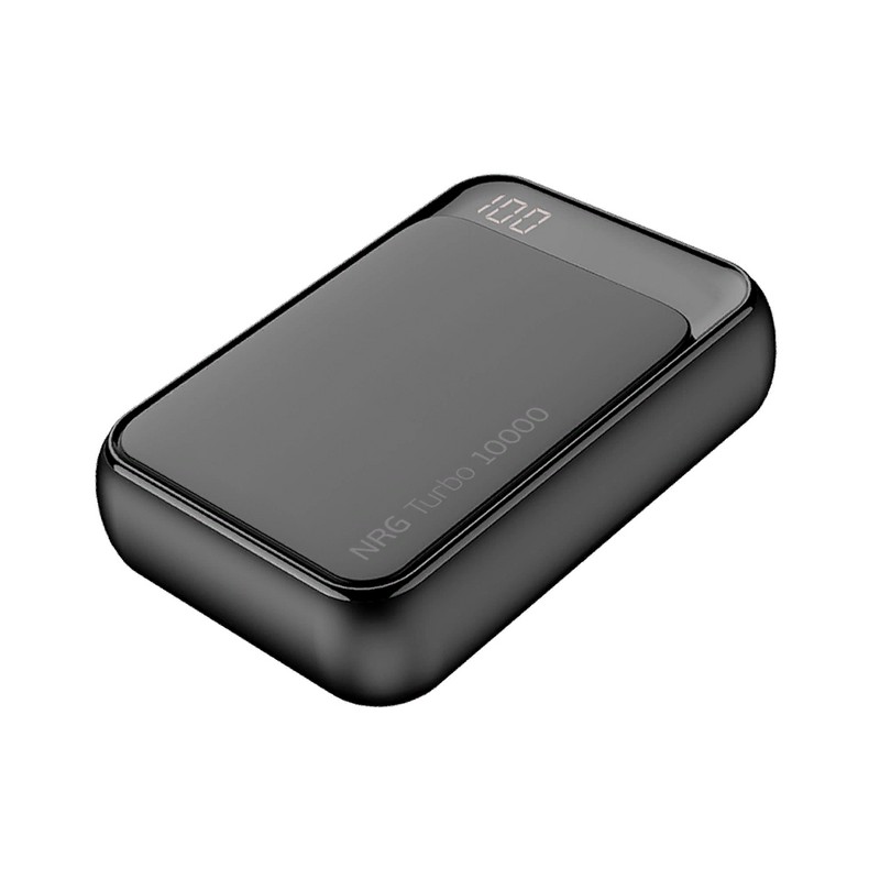 Аккумулятор внешний универсальный Deppa NRG Turbo Compact 10000 mAh QC 3.0 power bank 18 W D-33555 (2USB: 5V-2.1A) Графитовый