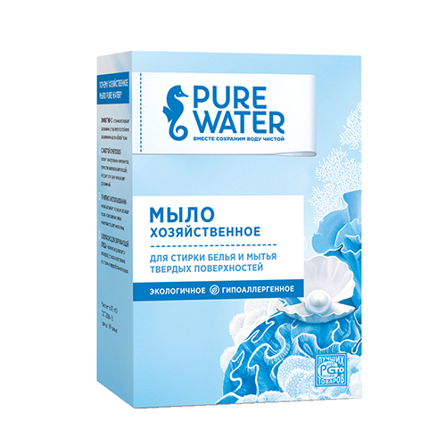 Хозяйственное мыло Pure Water 175 г