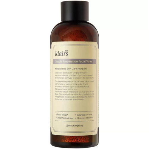 Dear, Klairs Тонер для лица с фито-олиго комплексом - Supple preparation facial toner, 180мл