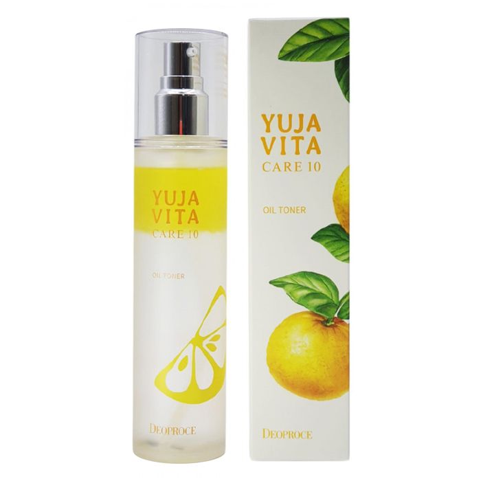 DEOPROCE YUJA VITA CARE 10 OIL TONER Тонер для лица с маслом из кожуры юдзу