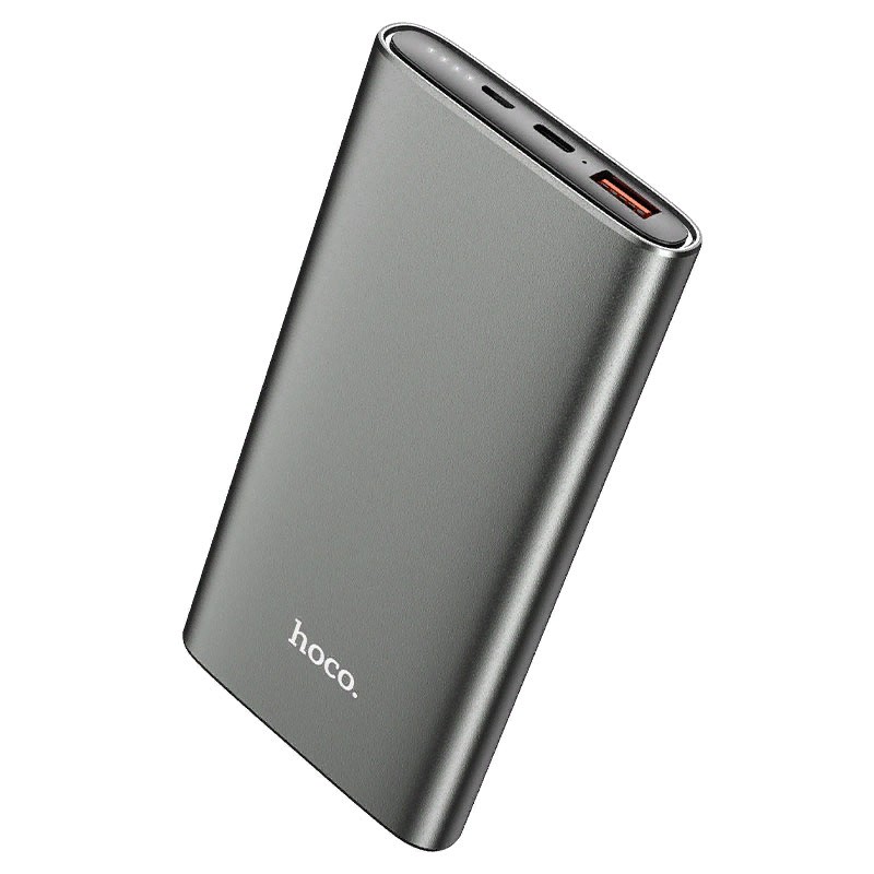 Аккумулятор внешний универсальный Hoco J83-10000 mAh Standard PD20W+QC3.0 Power Bank (USB: 5V/3A) Черный