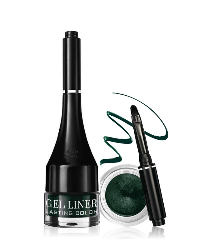 Гелевая подводка для глаз Gel liner LASTING COLOR тон:5 изумруд