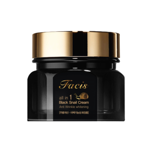 Facis Крем для лица «муцин улитки» - All-in-one black snail cream, 100мл