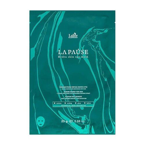 Lador Маска для лица с морским коллагеном - la-pause hydra skin spa mask, 25г