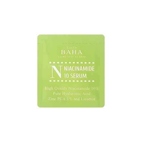 Cos De BAHA Сыворотка противовоспалительная для жирной кожи - Niacinamide 10 serum (N), 1,5мл (пробн