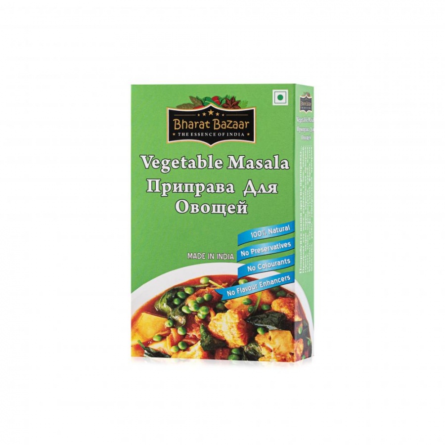 Bharat Bazaar Приправа Для Овощей Vegetable Masala Box 100г