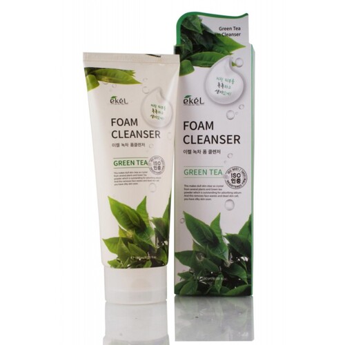 EKEL Foam Cleanser Green Tea Пенка для умывания с экстрактом зеленого чая 180 мл