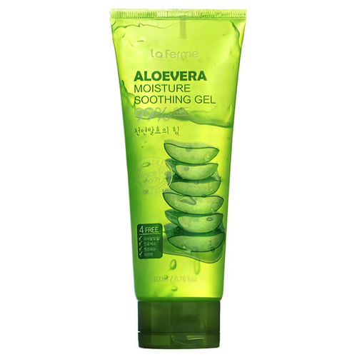 FarmStay Гель увлажняющий с экстрактом алоэ - La ferme aloevera moisture soothing gel, 200мл