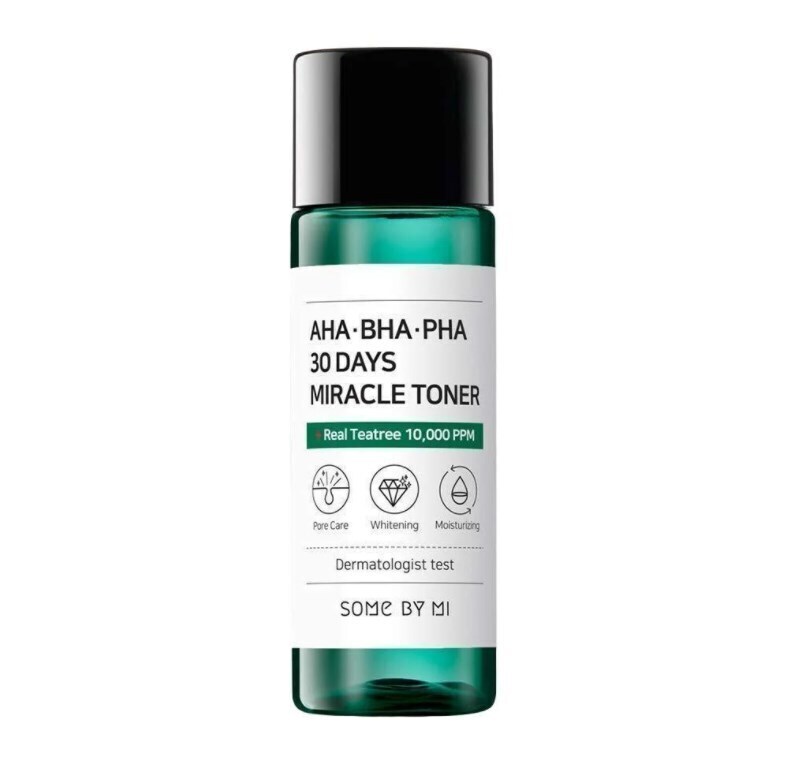 SOME BY MI AHA·BHA·PHA 30 DAYS MIRACLE TONER Очищающий тонер для лица с кислотами 30 мл