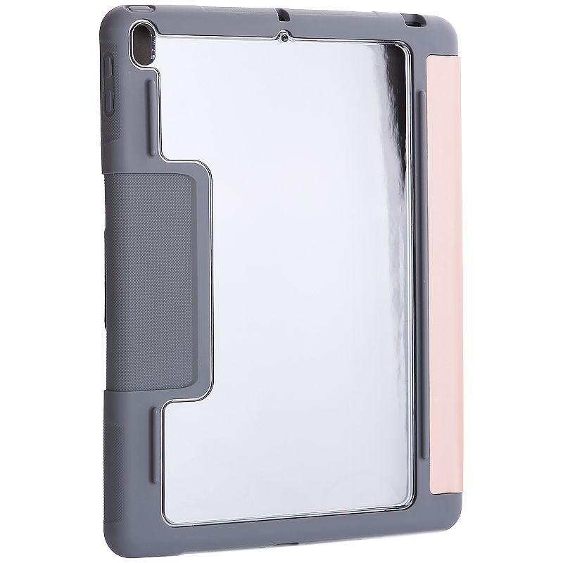 Чехол-подставка Mutural Folio Case Elegant series для iPad 7-8 (10,2") 2019-20г.г. кожаный (MT-P-010504) Розовое золото