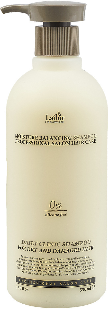 La'dor Moisture Balancing Shampoo Увлажняющий шампунь 530мл