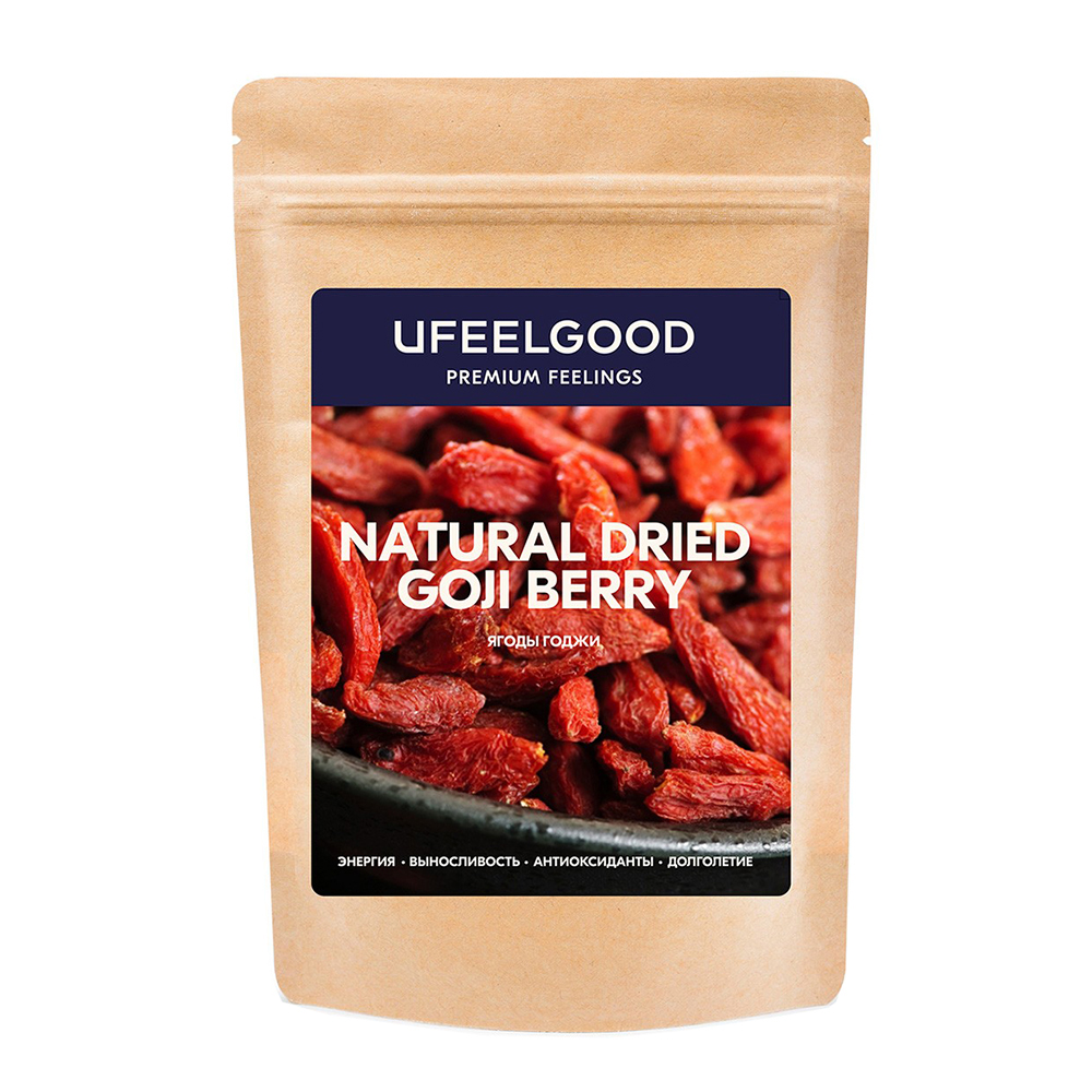 Ягоды годжи / Natural dried gojiberry Ufeelgood 200 г