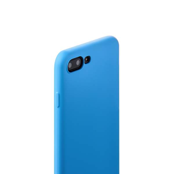 Чехол-накладка силикон Soft touch Deppa Gel Air Case D-85274 для iPhone 8 Plus/ 7 Plus (5.5) 0.7мм Голубой