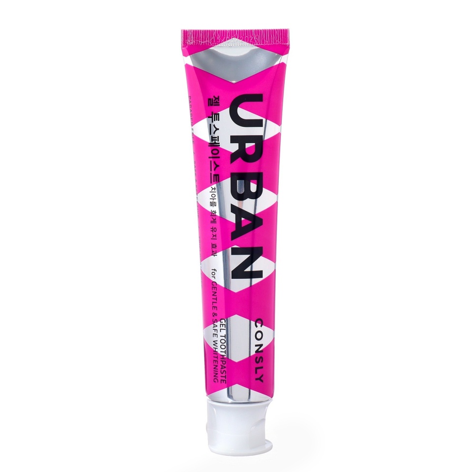 Consly URBAN Whitening Care Gel Toothpaste Гелевая зубная паста URBAN отбеливающая 105г