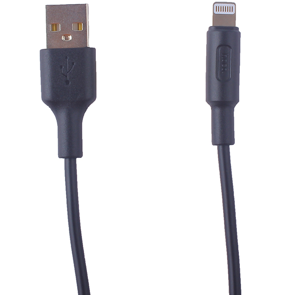 USB дата-кабель Hoco X25 Soarer charging data cable Lightning (1.0 м) Black