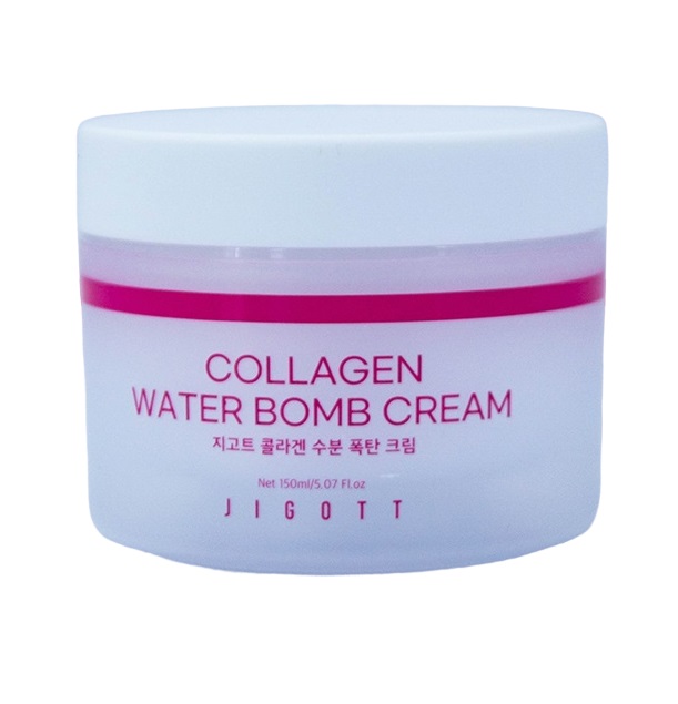 Jigott Collagen Water bomb Cream Крем для лица с коллагеном  150мл