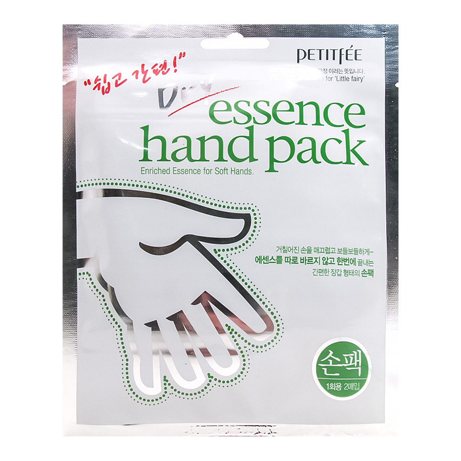 Petitfee Dry Essence Hand Pack Маска перчатки для рук с сухой