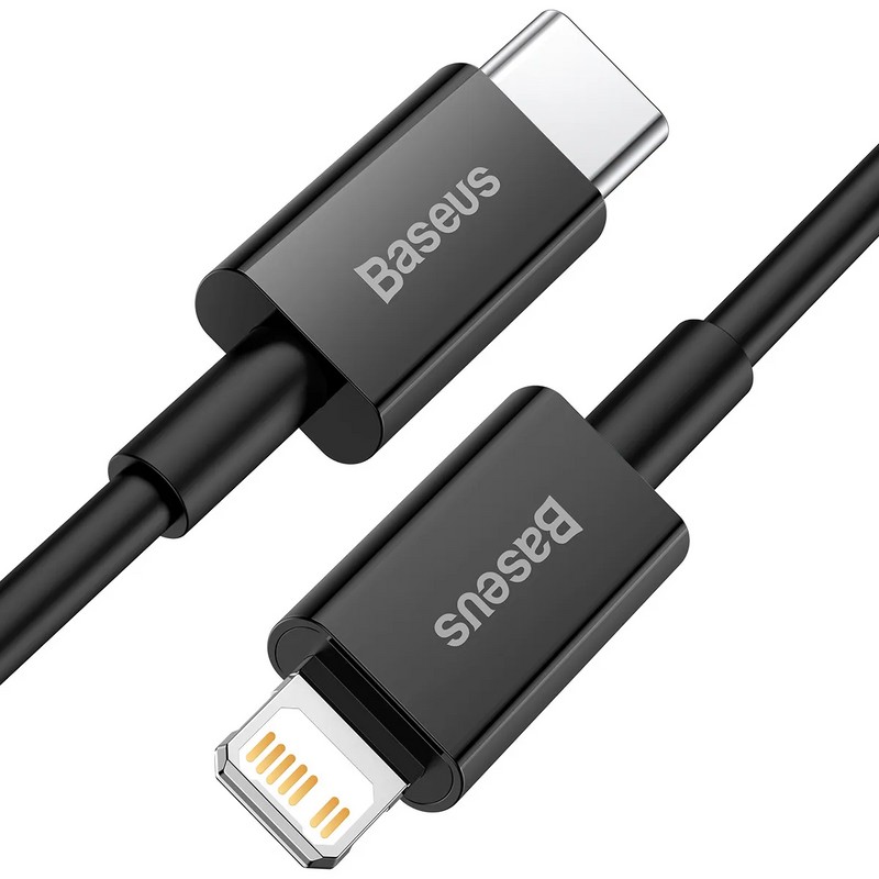 USB дата-кабель Baseus Superior Series Fast Charging Data Cable Type-C - Lightning 20W (CATLYS-C01) 2.0м Черный