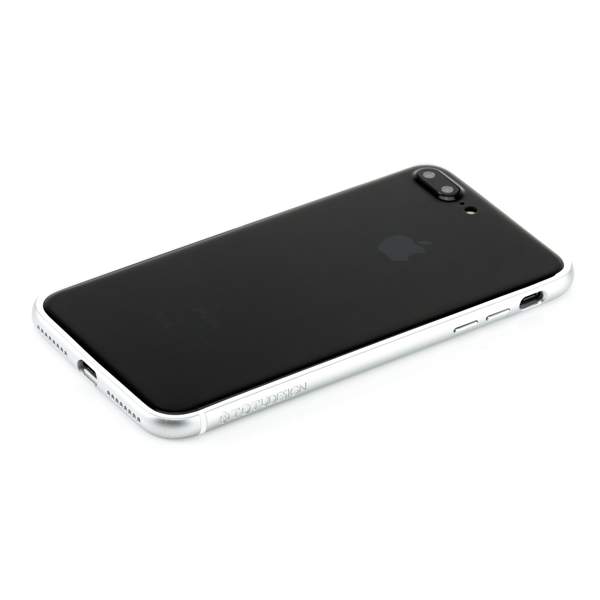 Бампер поликарбонат с силиконом Totu Evoque Series для Apple iPhone 8 Plus/ 7 Plus (5.5") Серебристый