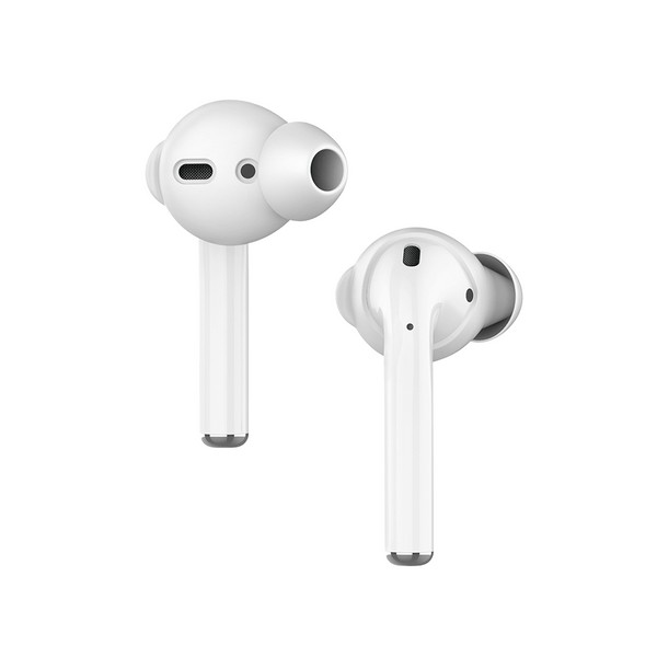 Амбушюры силиконовые Deppa Buds для AirPods 2/ AirPods D-47102 (2 пары) Белый