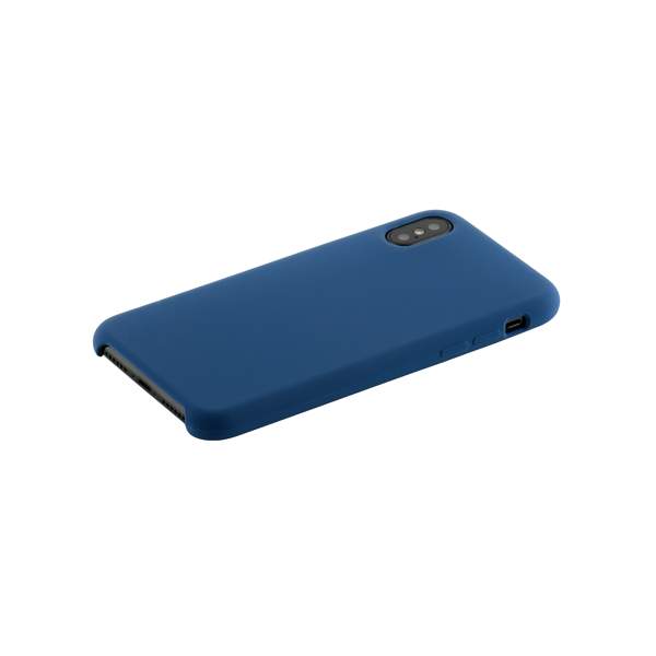 Чехол-накладка силиконовый Hoco Silicone Case для iPhone XS/ X (5.8") Синий