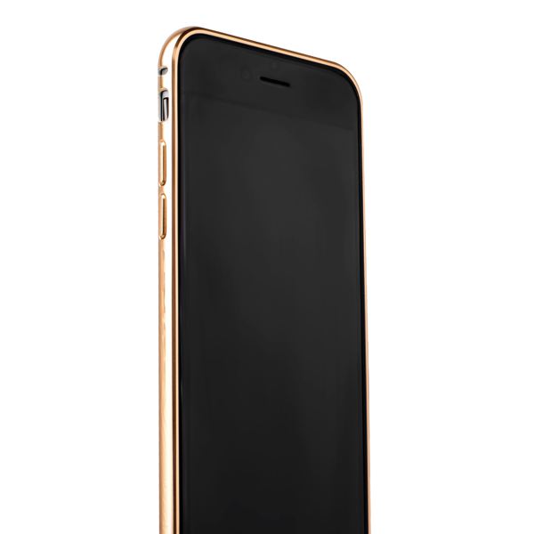 Бампер металлический iBacks Flame Aluminium Bumper for iPhone 6s/ 6 (4.7) - (ip60079) Champagne Gold - Золото