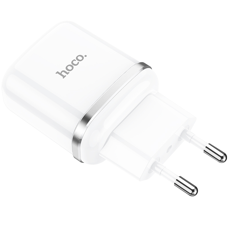 Адаптер питания Hoco N3 Special single port QC3.0 charger Apple&Android (USB: 3.6-6.5V 3.0A/6.6-9V 2.0A/18W) Белый