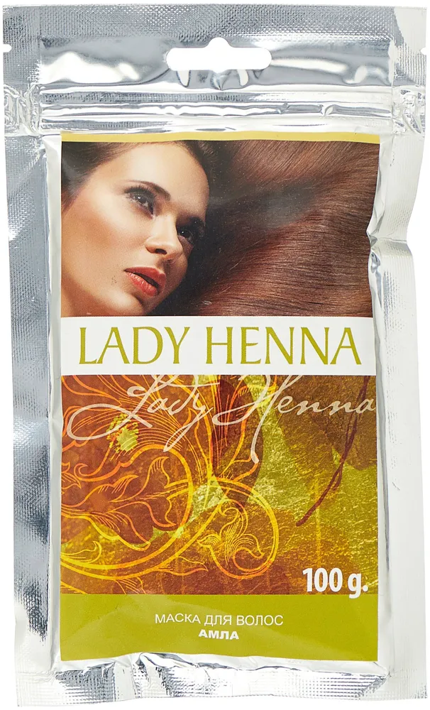 Маска для волос "Амла укрепляющая" LADY HENNA 100 г