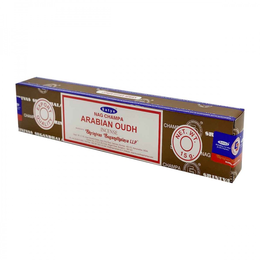 Благовоние Арабский Уд (Arabian Oudh incense sticks) Satya | Сатья 15г