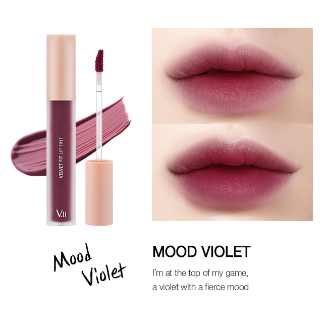 VILLAGE 11 FACTORY VELVET FIT LIP TINT [MOOD VIOLET] Тинт для губ